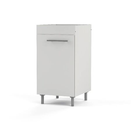 BAJOMESADA ORLANDI BL 4054 BAHIA - BLANCO, 1 PUERTAS, 1 ESTANTE