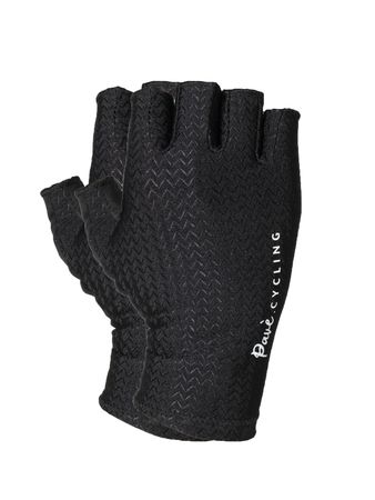 Guantes Pavé Cortos Unisex Ciclismo Negro