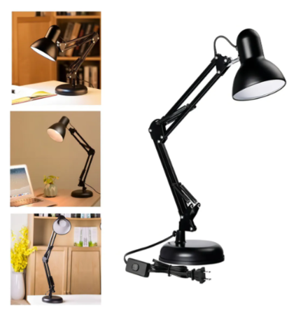 Lámpara De Escritorio De Brazo Flexible De Mesa