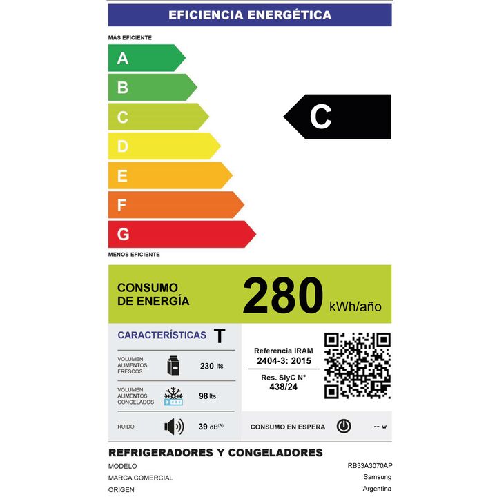 Heladera Samsung RB33A3070WP Bespoke 328 L Blanco Rosa - Vista 9