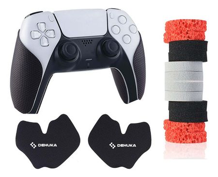 Kit 12 En 1 Para Control Compatible Con Ps5 Agarre Antideslizante Dehuka