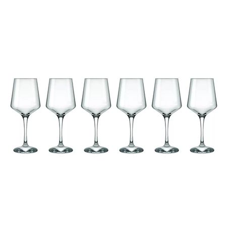 Copas Brunello 490ml x6 Nadir Vidrio Transparente para Vino