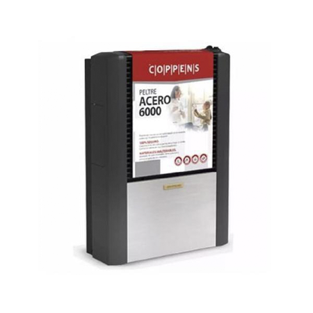 Calefactor Coppens Pel-60tnai 6000 Calorias A Gas Tiro Natural