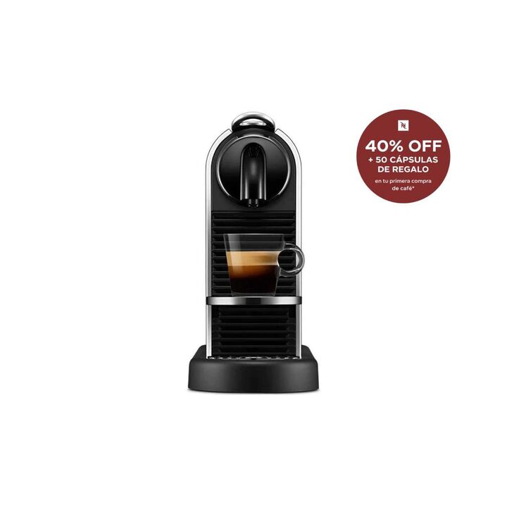 Cafetera Nespresso Citiz Platinum Automatica Plateada D140-AR-ME-NE - Vista 1