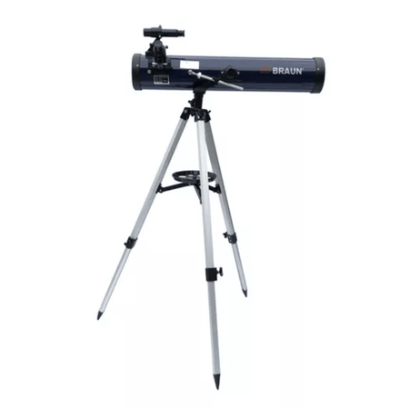 Telescopio Braun 776 AZTL con adaptador Smartphone