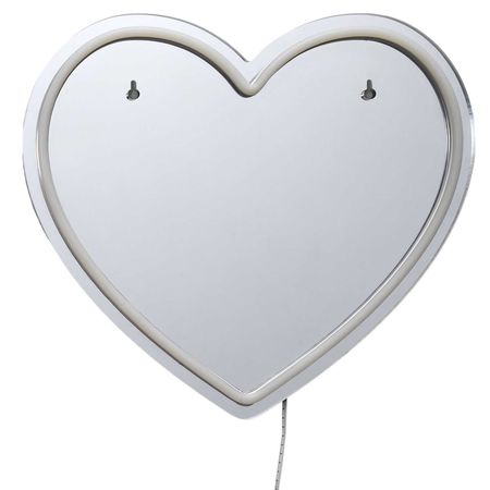 Espejo LED Efecto Neon USB Corazón LA0079