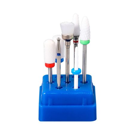 Brocas de cerámica de 7 piezas para Manicura Gadnic KM11