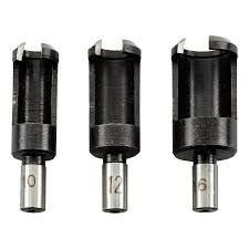 Kit Einhell de Cortadores de Orificios 3 Piezas Diámetros 10 12 y 16mm - Vista 1