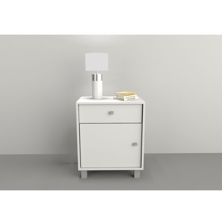 Mesa De Luz 1 Puerta 1 Cajón Tables Cod: 6426 Everest