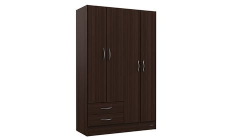 Placard Mosconi Pack 4 puertas 2 Cajones Chocolate 57077