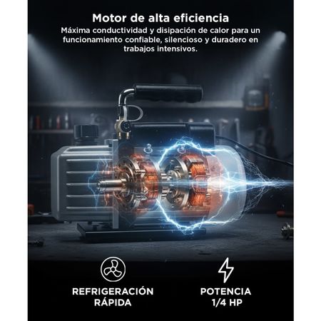Bomba Compacta de Vacío Gadnic Una Etapa 