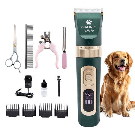 Cortadora de Pelo Canina Gadnic CP170 con pantalla Lcd Usb