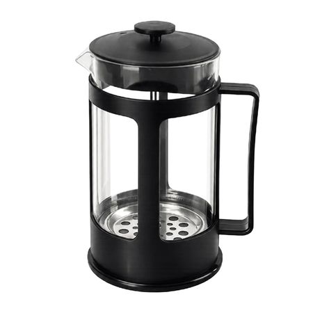 Cafetera Negra Francesa Prensa De Vidrio 800 Ml - Jovifel