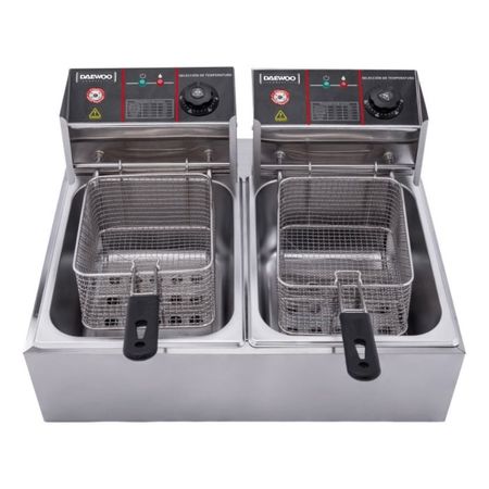 FREIDORA DAEWOO INDUSTRIAL DIDF82EH DOBLE 10+10L