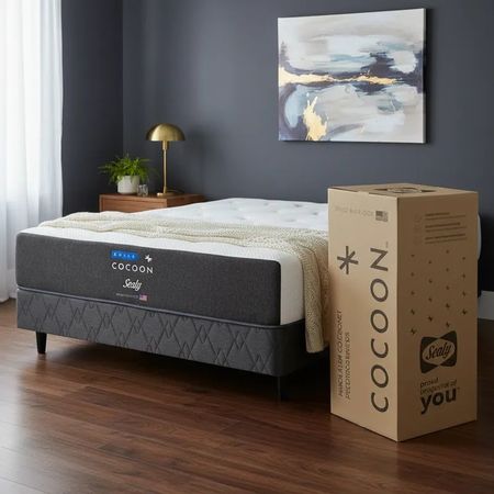 Sommier Y Colchon 2 Plazas (140x190) Cocoon Chill Box Somun