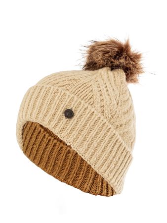 Gorro Roxy Snow Peak Chic Mujer Snow Natural