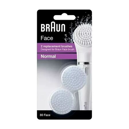 Repuesto De Cepillos Faciales Braun 80 Face Color Blanco SE810