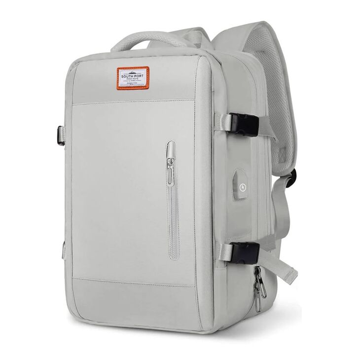 Mochila de Viaje Gadnic Expansible Impermeable (Gris) - Vista 1