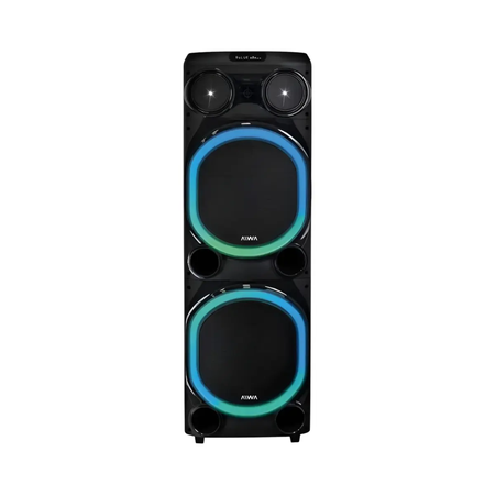Torre De Sonido Aiwa 18000w 12" Tweeter Pmpo Bluetooth Wt512