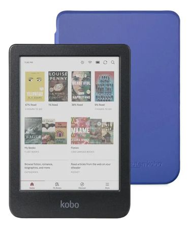 Kobo Clara Colour Azul 16gb E-reader Tactil Resistente Azul
