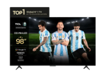Smart Tv Tcl 98P 4K Mini Led 98C6K Google Tv - Vista 1