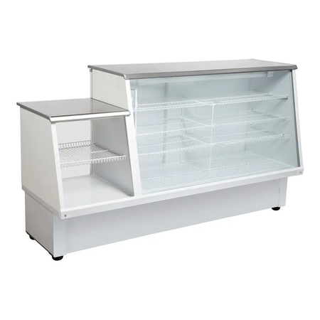 Heladera Vitrina Mostrador Exhibidora 1,90 Mts Fiambreria Blanco
