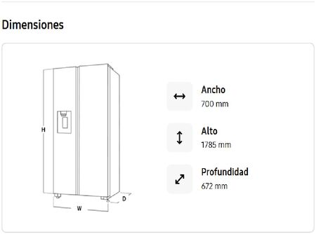 Heladera Samsung Bespoke AI RT42CG6720S9B3 407 Litros 
