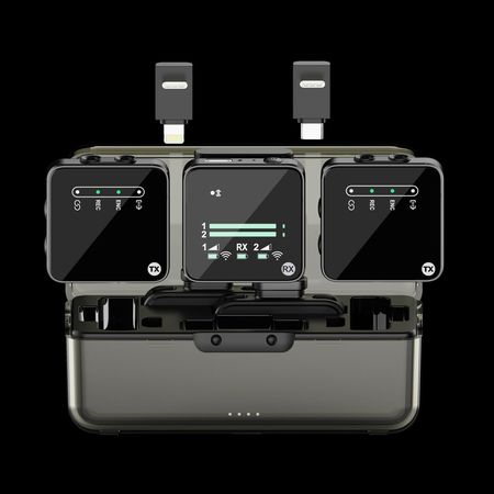 BEMBE MICROFONO CORBATERO MUHE-310UL CON ESTUCHE CARGADOR