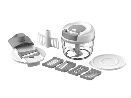 Multiprocesadora Manual 10 Piezas Atma Home AAMM109P