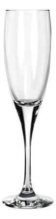 Copa Champagne Barone Nadir Vidrio 190ml X6 Unidades Blanco
