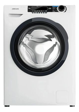 Lavarropas Automático Drean 8kg 1400rpm Inverter Blanco A+++ Blanco