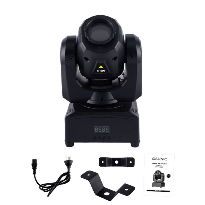 Luz LED Para DJ Gadnic Cabezal Móvil 40w Bid Dipper 220v - Vista 7