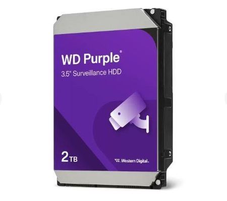 Wd Unidad De Disco Duro Purple 2Tb Vigila