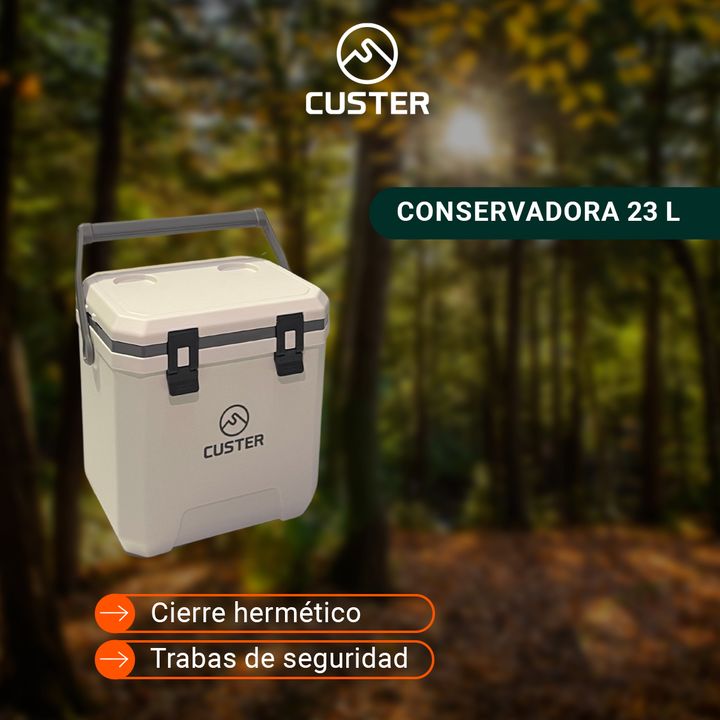 Conservadora Heladera Premium 23 Litros Portatil Custer - Vista 6