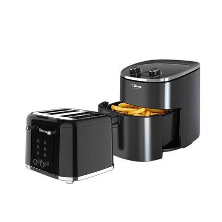 Combo Freidora Liliana AF930 3.7L 1400W + Tostadora Liliana AT932 2200W