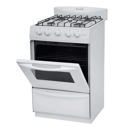 Cocina Escorial Candor S2 Gas Natural 50 Cm