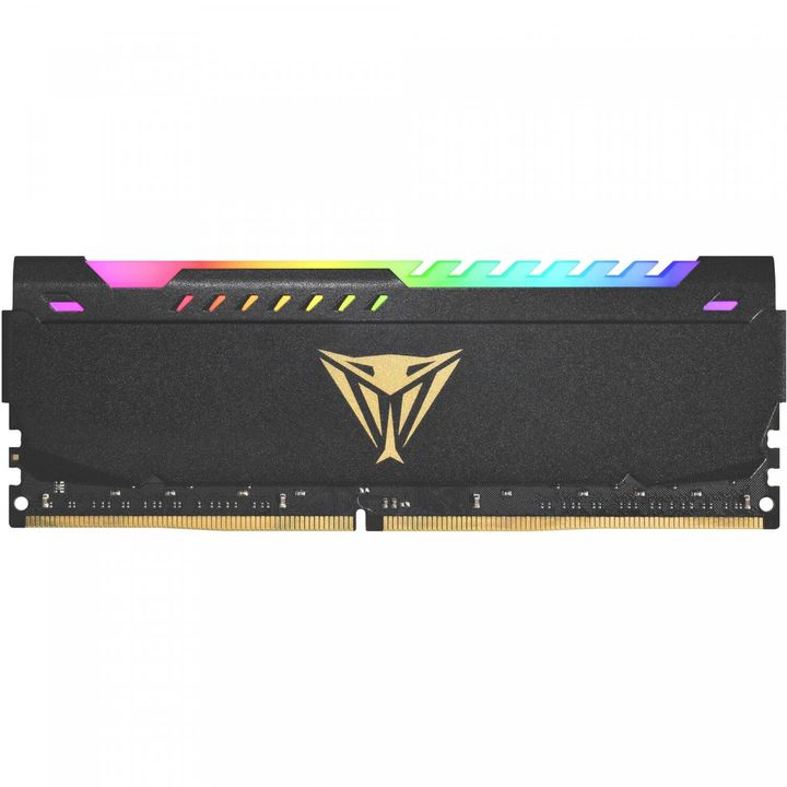 Memoria Patriot Viper Steel Series 8GB DDR4 3200 RGB Black PE000785 - Vista 1