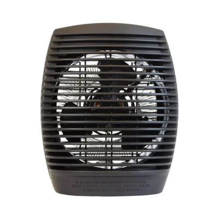 Caloventor Indelplas negro 1800w. 2 potencias