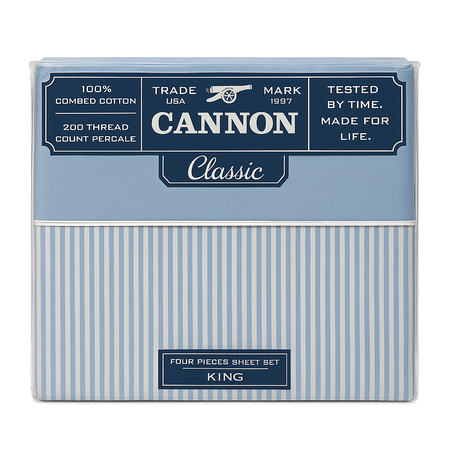 Juego de Sabanas Cannon Classic King 200 hilos algodon