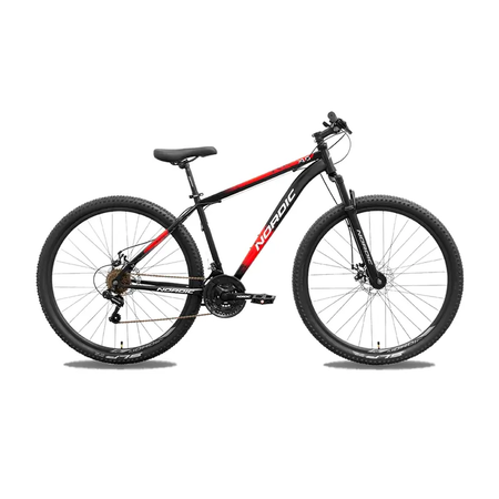 Bicicleta Mtb Nordic X 1.0 R29 T20 18193 Negro-Blanco-Rojo