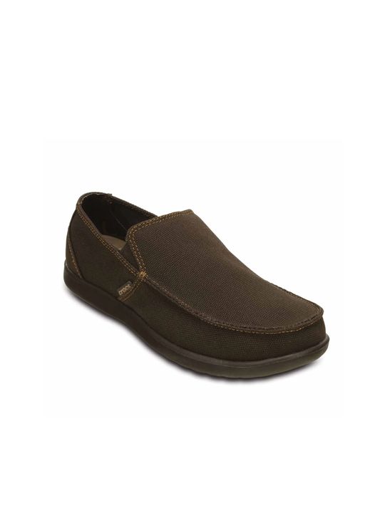 Mocasines Crocs Santa Cruz Clean Cut Loafer Hombre Moda Marrón - Vista 2