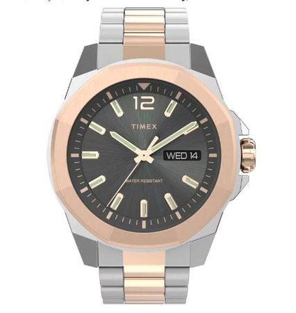 RELOJ ANALÓGICO TIMEX-ESSEX AVENUE MULTIFUNCIÓN DOBLE TONO (TW2V43100 UL)
