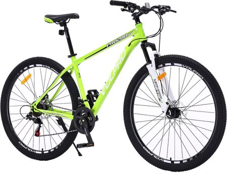Bicicleta Volpro Pro200 R29 T18 Amarillo-Gris-Blanco