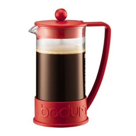 Cafetera Bodum Brazil 8 Pocillos Roja