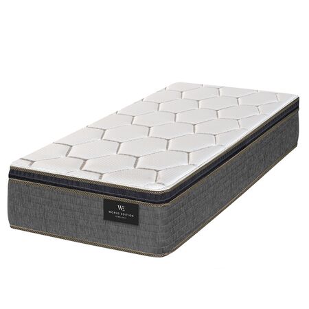 Colchon King Koil Finesse 1 Plaza y Media 100x190x27cm de Resortes LFK con Pillow de Espuma Firme