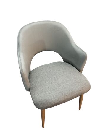 Sillon Tapizado Quality Plastic Panda Color Gris