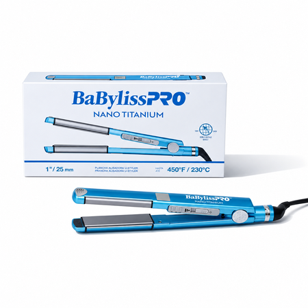 Plancha Stylist Nano Titanium Bivoltaje BabylissPro 4081
