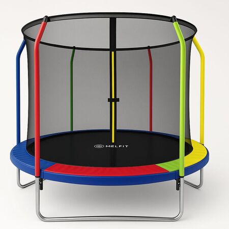 Cama Elastica Melfit 2,44 Mts Trampolin Red Chicos Mtpro2.4
