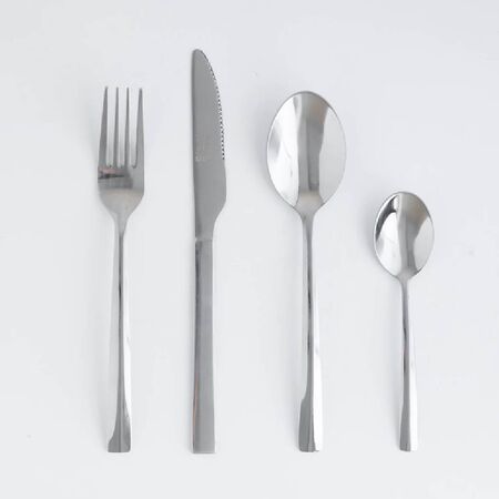 Set de Cubiertos Feuer 24 Piezas Acero Inox Moderne 100771