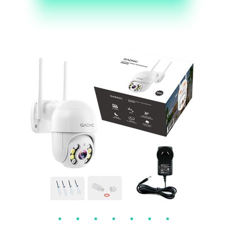 Cámaras de Seguridad Wifi IP Gadnic DM200W x3 Full HD Motorizada